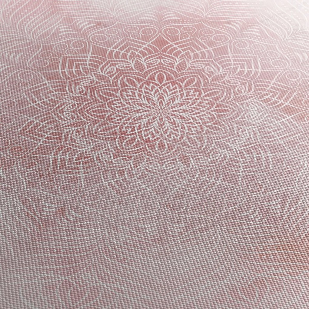Obraz - Różowa mandala (125x70 cm)
