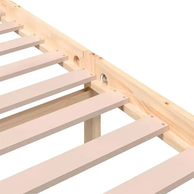Pojedyncze łóżko z naturalnej sosny 90x200 - Fenso 3X
