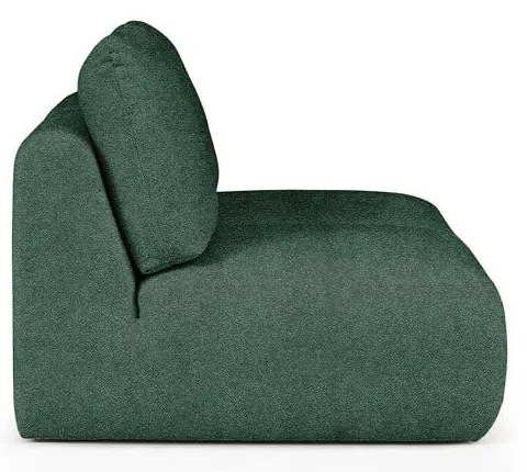 Zielona sofa z materiału bouclé 164 cm Mirel – Rodier
