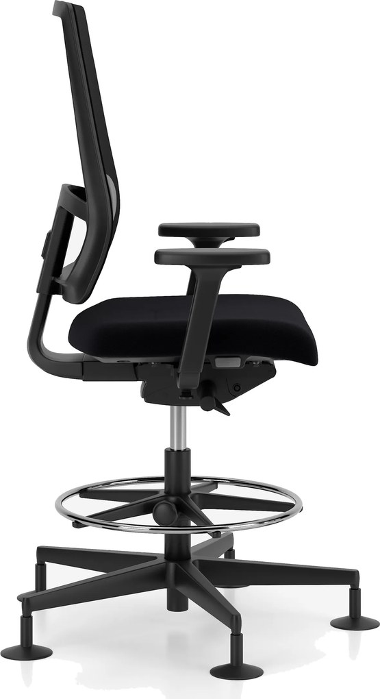 Wysokie krzesło biurowe z regulacjami X-Line Counter Swivel Chair UPH/P