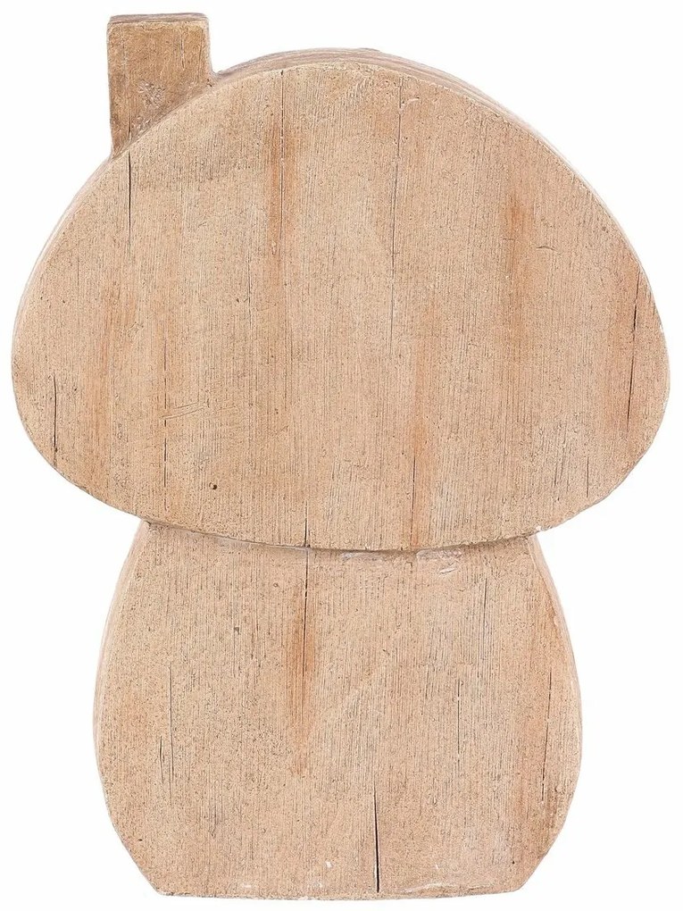 Jesienne dekoracje Domek grzybowy z oświetleniem,24 x 10 x 32 cm, magnez, imitacja drewna