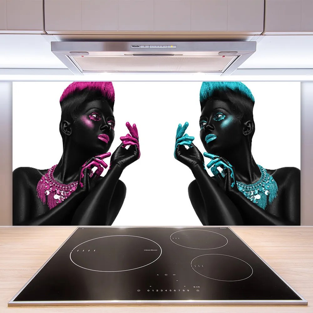 Panel Szklany Artystyczna Wizja Postaci