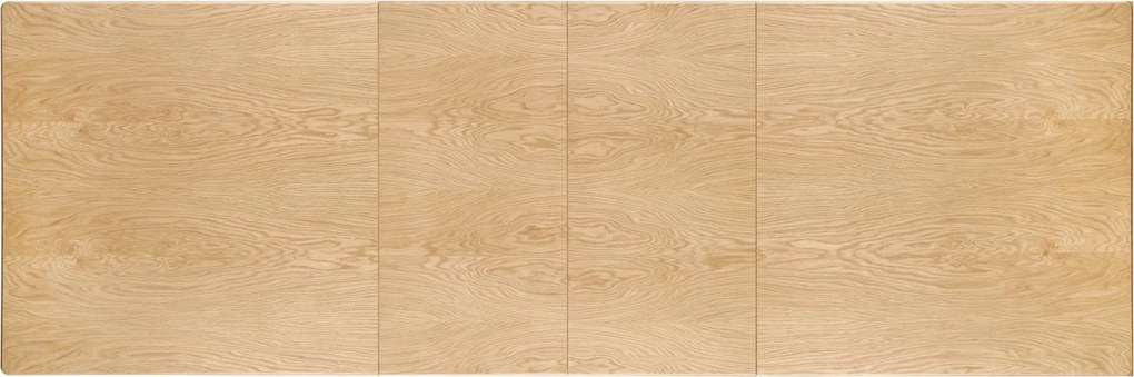 Rozkładany stół do jadalni Everest Halmar z naturalnym wykończeniem