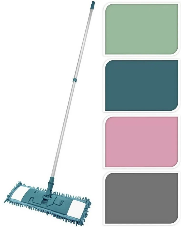 Ultra Clean Mop z drążkiem teleskopowym, zielony
