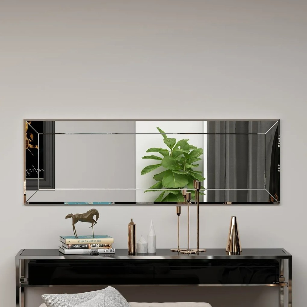 Lustro Nady White 40 x 120 cm