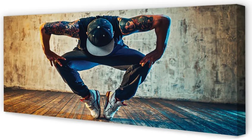 Duży obraz na płótnie Tancerz Hip-Hop