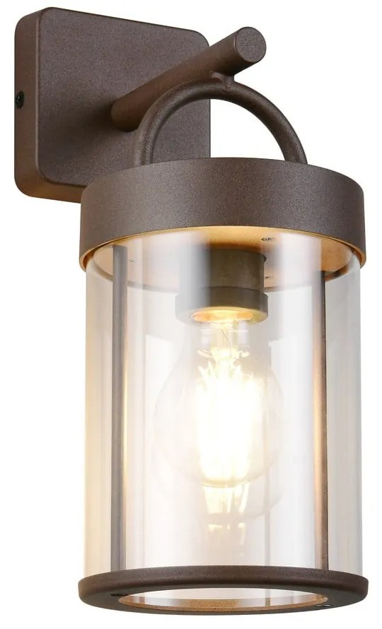 Zewnętrzna lampa ścienna (wysokość 29 cm) Almeria – Reality