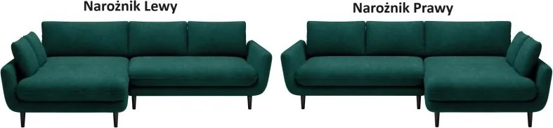 Narożnik SOLANO funkcja spania pojemnik poduszki WERSAL