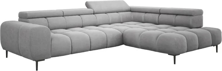 Narożnik PLAZA L Prawostronny w tkaninie Promocyjnej APHRODITE 19 WERSAL