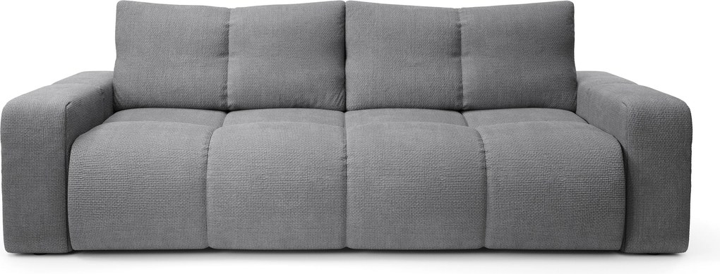 Masseno Sofa DUCA z funkcją spania i pojemnikiem na pościel - Szary - FLOW 17