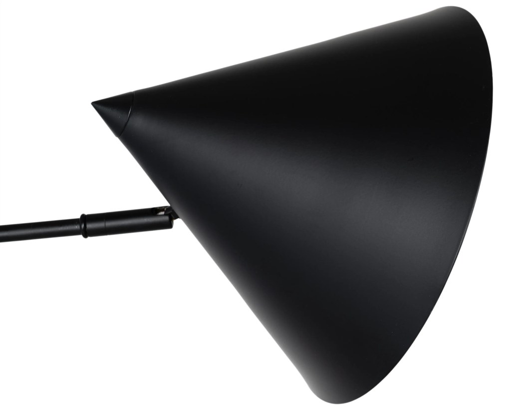 Designerska lampa ścienna czarna regulowana - TriangoloDesignerski Oswietlenie wewnetrzne