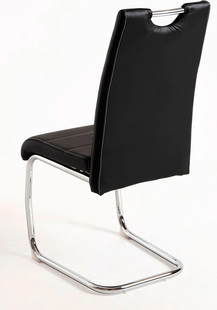 Zestaw 4 Krzese Hallen Ekoskóra