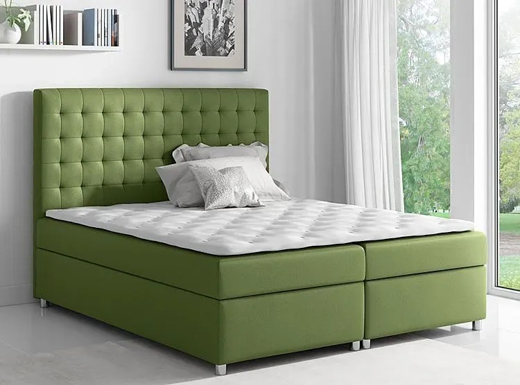 Łóżko kontynentalne Husa 140x200 - 44 kolory