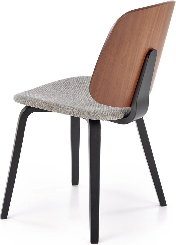 Krzesło z oparciem z giętej sklejki K563 Halmar