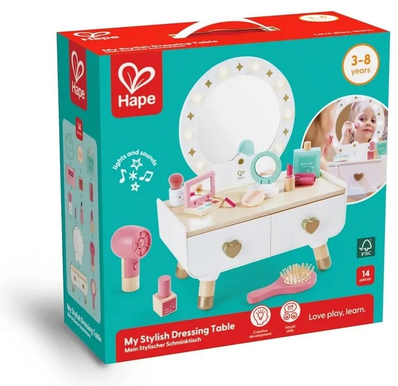 Hape Mój stylowy stolik kosmetyczny