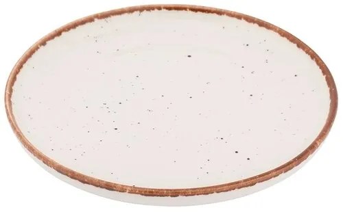 Altom Porcelanowy talerz deserowy Reactive Ivory,19,5 cm