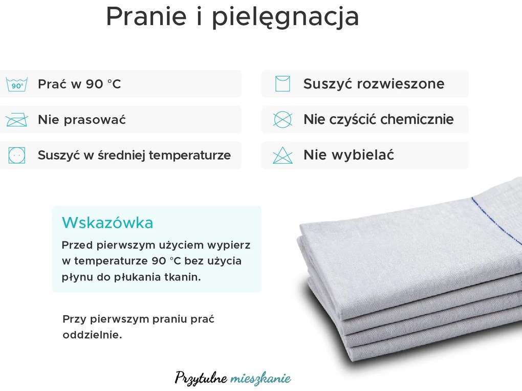Ręcznik medyczny MEDI 50 x 100 cm, 100% bawełna
