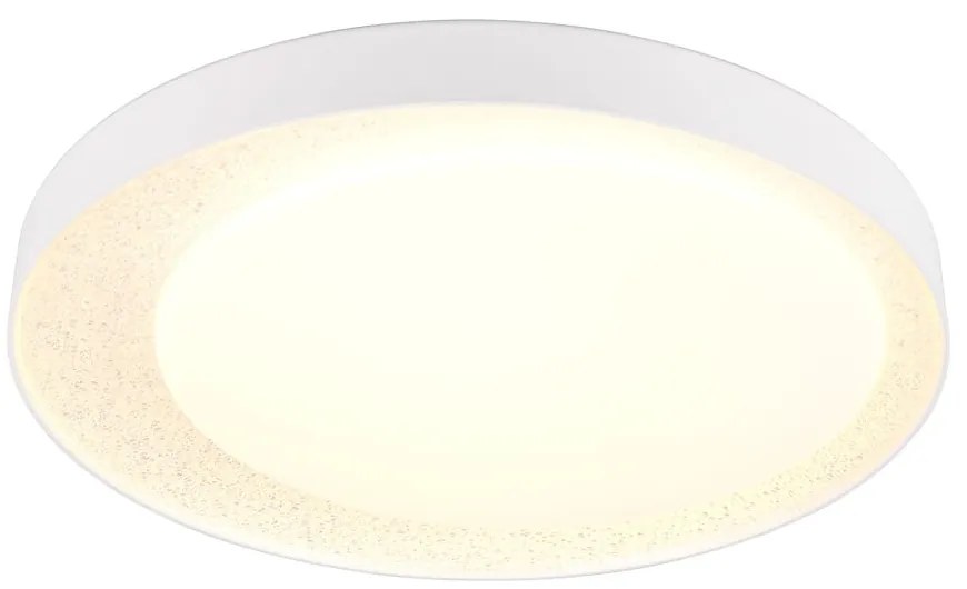 Biała lampa sufitowa LED ø 45 cm Aleta – Trio