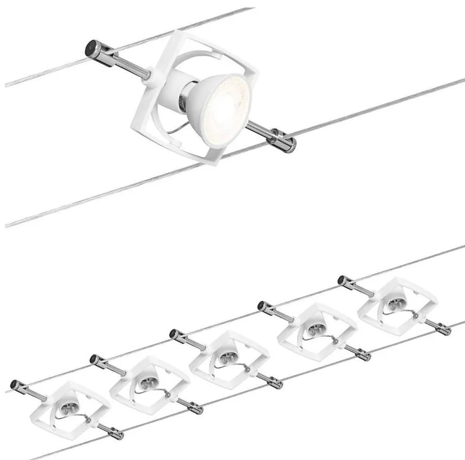 Paulmann 94149 - Zestaw 5xGU5,3/10W reflektorów do systemu TECH 230V