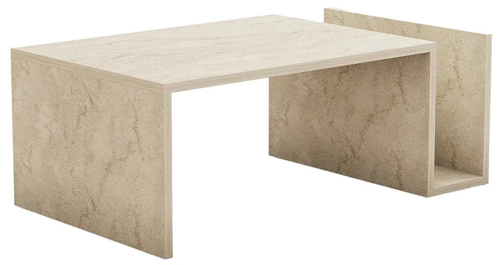 Stolik konferencyjny Memo Travertine