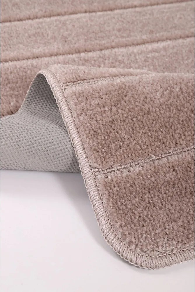 Brązowe dywaniki łazienkowe zestaw 2 szt. 50x80 cm Yeni Cizgli – Foutastic