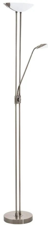 Lampa stojąca LED w kolorze brązu ze szklanym kloszem (wysokość 180 cm) BAYA LED – EGLO