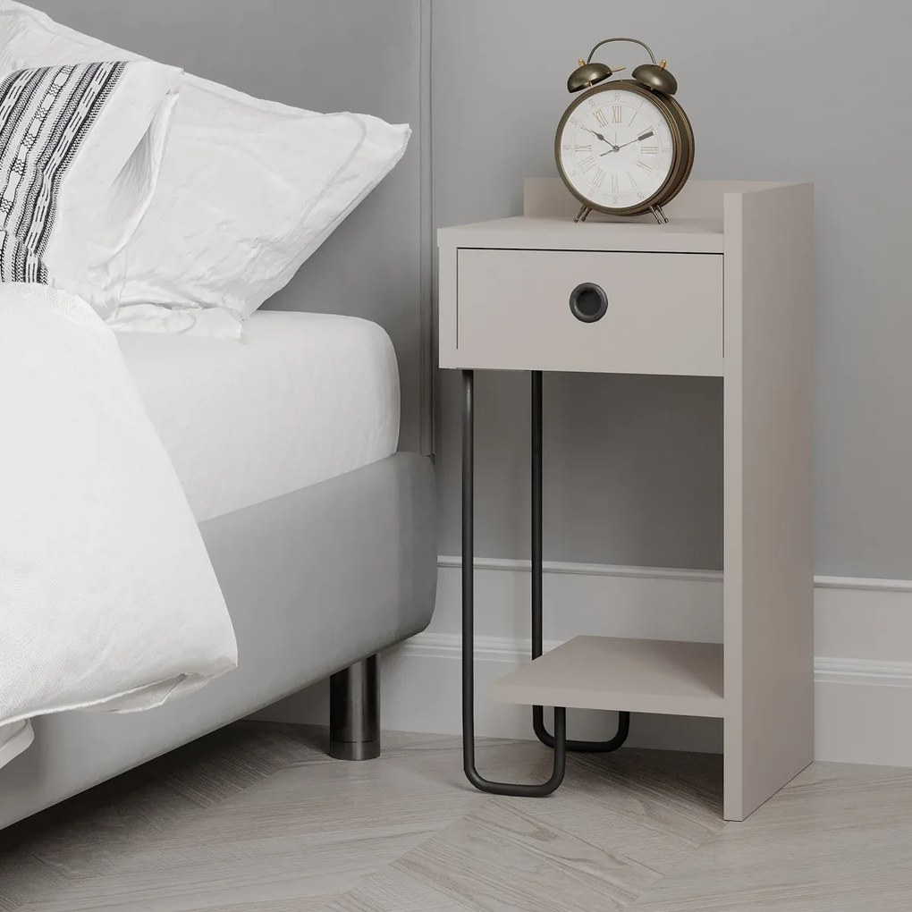 Stolik nocny Sirius Right Light Mocha