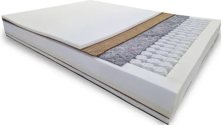 Materac kieszeniowo-kokosowy 200x200 C9-S05