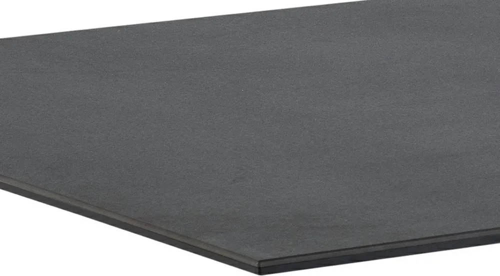 Czarny stół z ceramicznym blatem Heaven 200x100