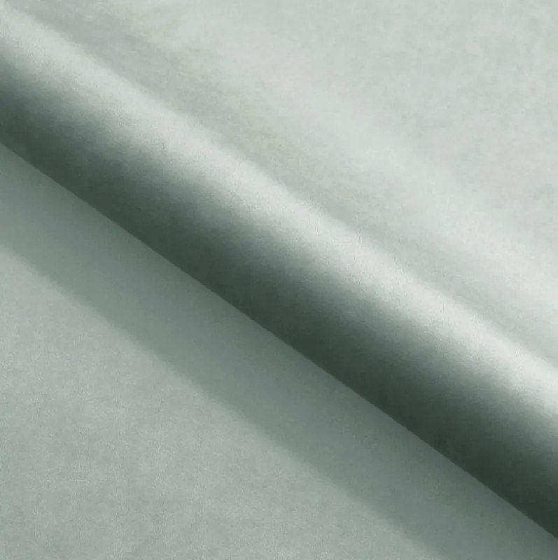 Fotel USZAK bujany tapicerowany z podłokietnikami, kolor Popielaty tkanina MAGIC VELVET