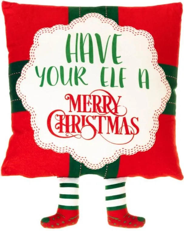 Poduszka na sofę, Wesołych Świąt, 40 x 40 cm