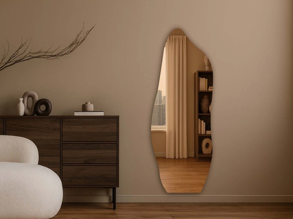 Lustro brązowe Base B27 66×178