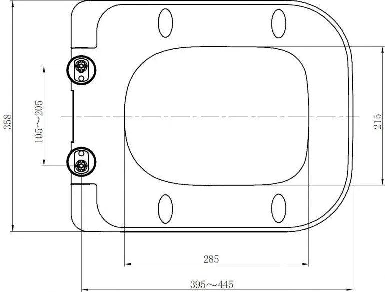 Wolnoopadająca deska sedesowa Duroplast