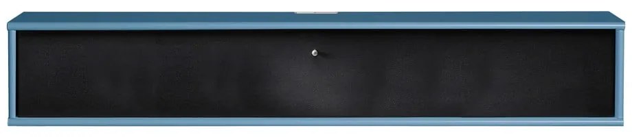 Czarno-niebieska szafka pod TV 133x22 cm Mistral – Hammel Furniture