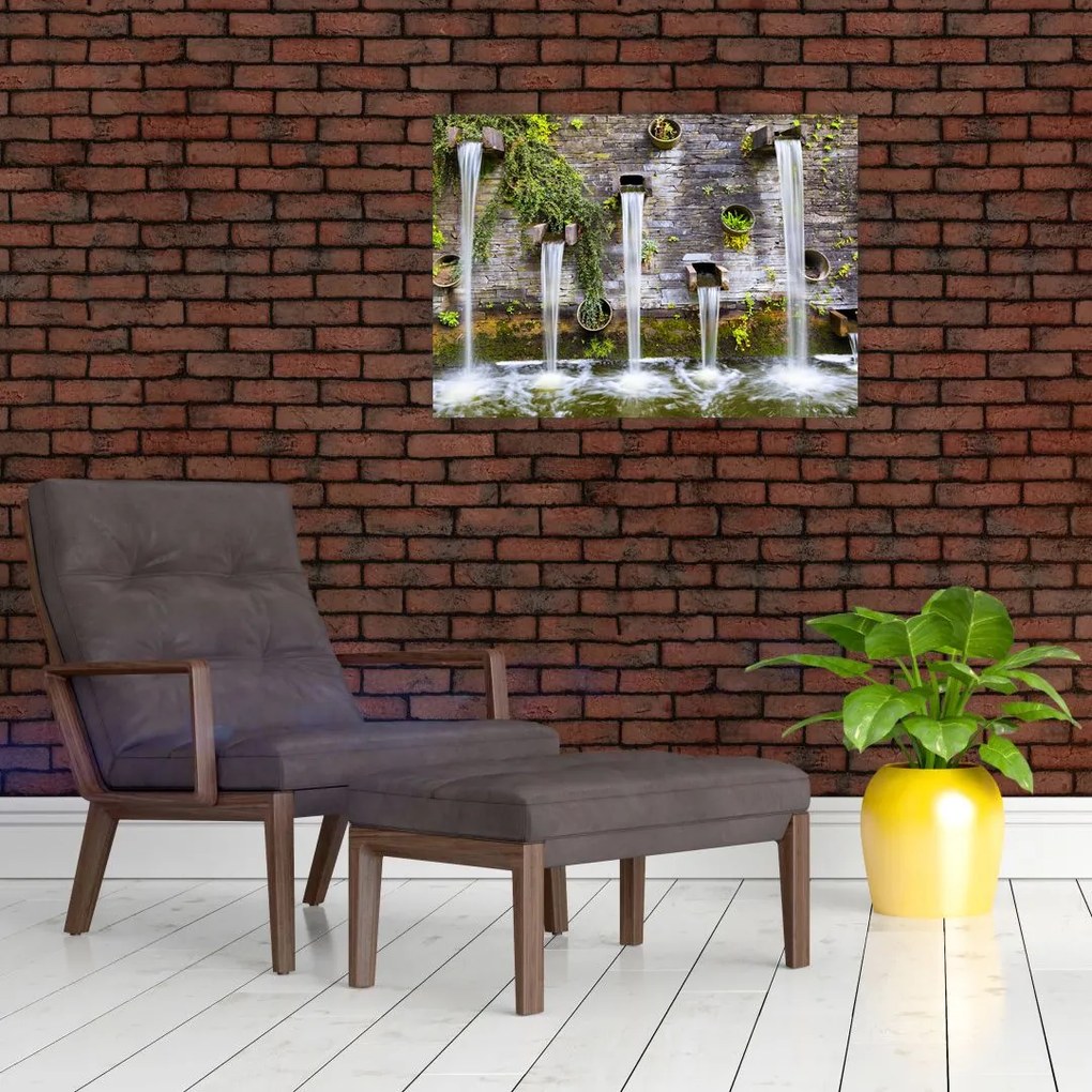 Obraz - Kamienny mur, Hamburg, Niemcy (70x50 cm)