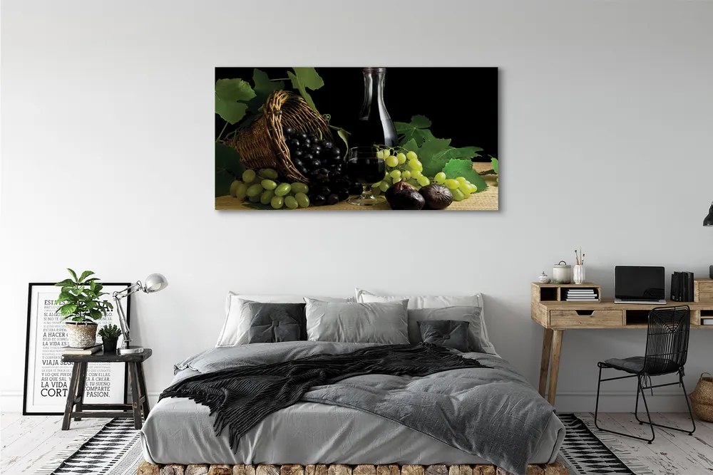 Obraz na płótnie Szlachetny Rocznik I Winogrona