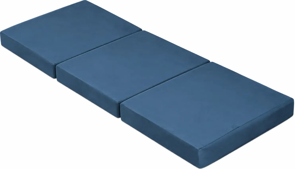 Materac 180/60 + Torba składany turystyczny tkanina Welur : Kolor tkaniny - VELVET - MG33, Rozmiar - 180/60/10, Typ tkaniny - Velvet