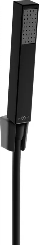 Mexen R-77 zestaw prysznicowy punktowy, czarny - 785775052-70