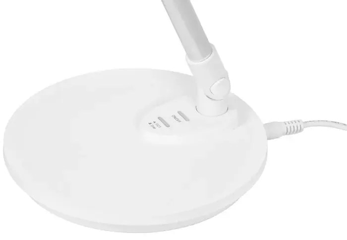 Biała regulowana lampka LED na biurko - 3X A686 A9-W97
