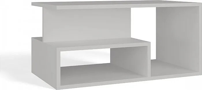 Ława Prima BIAŁA | Stolik Kawowy Nowoczesny | 90x51x43 cm |Stolik Do Salonu