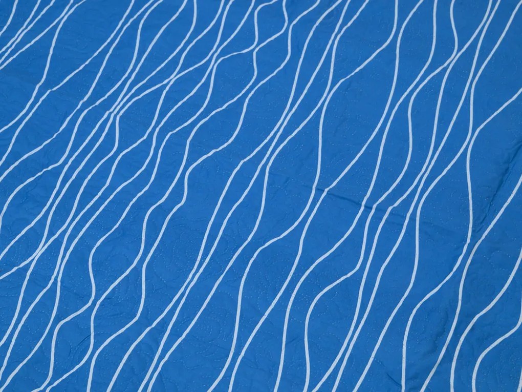 Narzuta na łóżko LIORA, niebieska Rozmiar: 220 x 240 cm