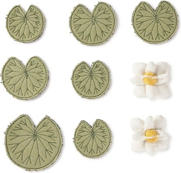 Jasnoszary bawełniany dziecięcy dywan do zabawy 130x170 cm Swan Lake – Lorena Canals