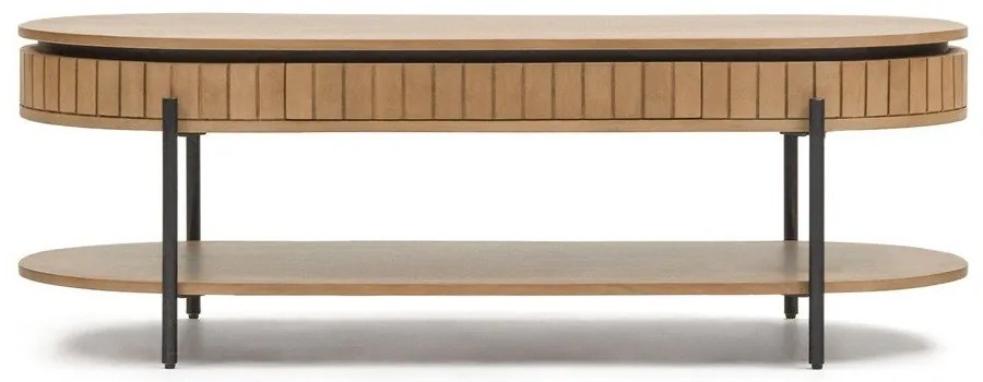 Stolik z drewna mango 130x65 cm Licia − Kave Home