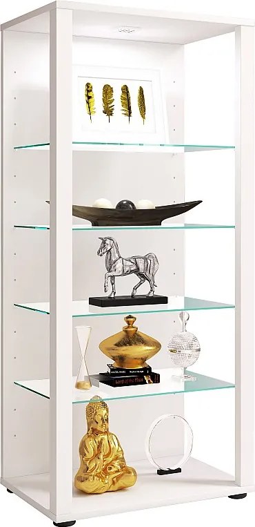 Drewniany szklany pokrowiec na stoisko Glasol lll