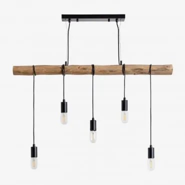 Lampa Sufitowa Silian Czarna - Sklum