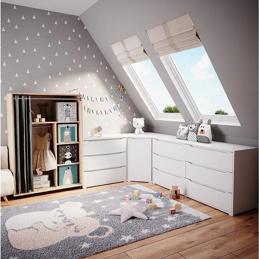 Szafa sonoma 100x50x146.6 doros