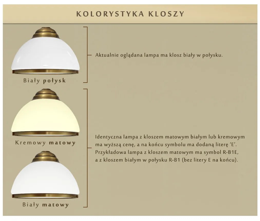 Klasyczna lampa podłogowa YR-P2
