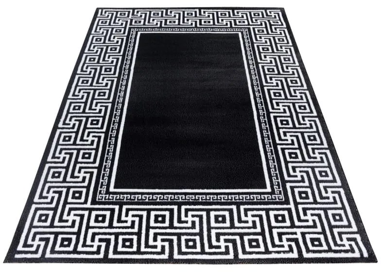 Dywan nowoczesny Parma czarno-kremowy 200 cm x 290 cm
