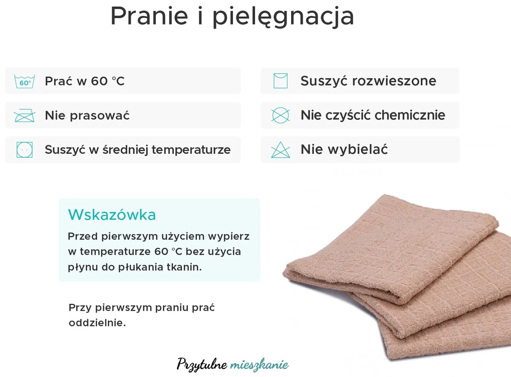 Ręcznik JERRY 50 x 90 cm ciemnoniebieski, 100% bawełna