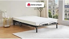 Stelaż elektryczny relaksujący 5 powierzchni do leżenia - 140 x 200 cm - silnik OKIN